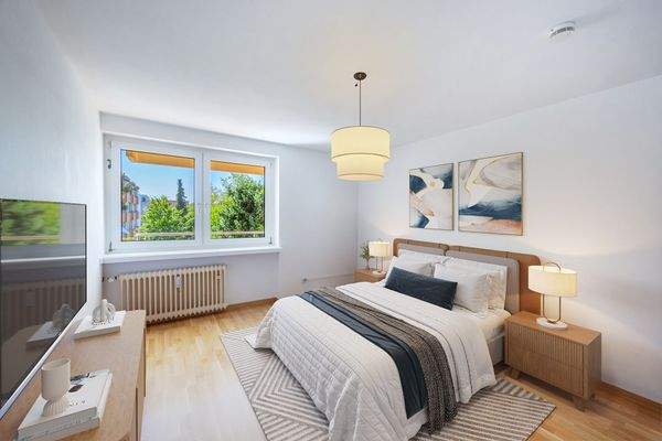 Schlafzimmer (visualisiert)