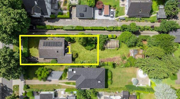 Luftbild mit Bauplatz 1