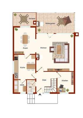 Grundriss Erdgeschoss