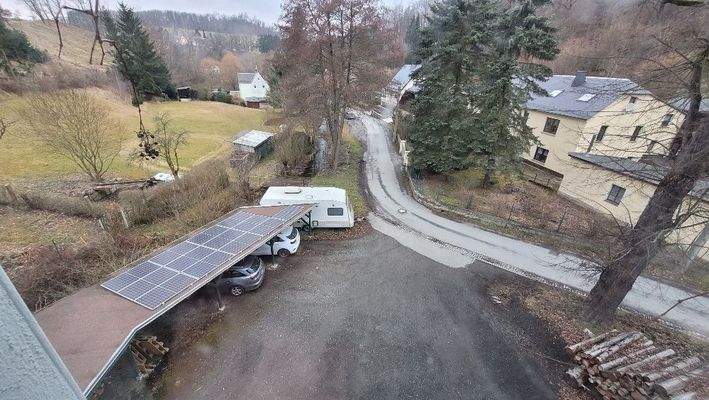 Ausblick / Carports mit PV 
