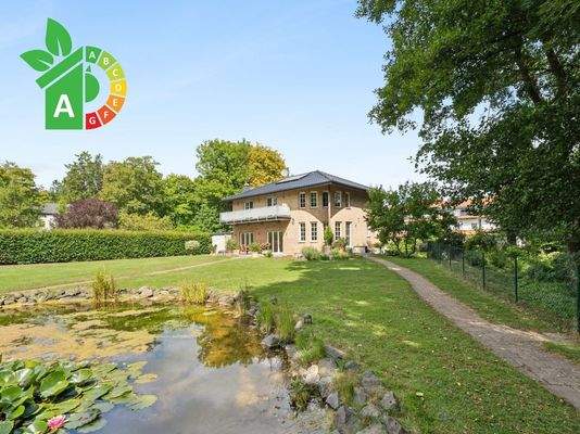 Rückansicht und Garten