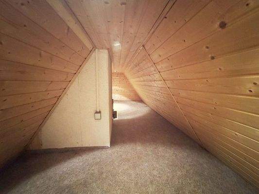 ausgebauter Spitzboden