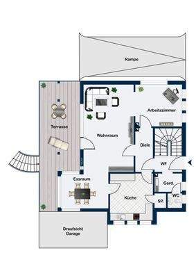 Grundriss Erdgeschoss