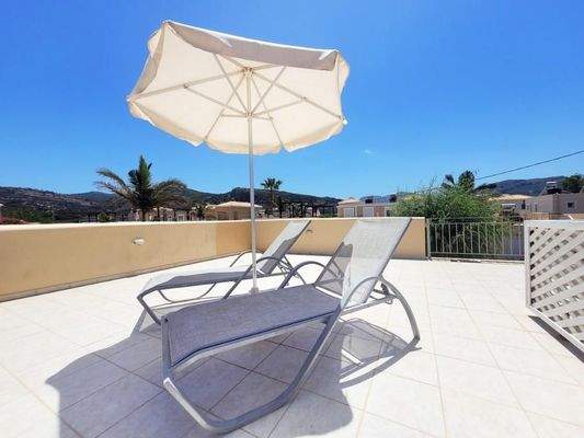 Kreta, Nopigia: Schöne 2-Zimmer-Wohnung in Anlage in Strandnähe zu verkaufen