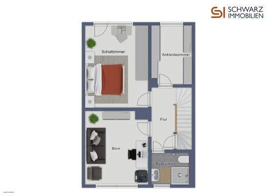 Grundriss Obergeschoss