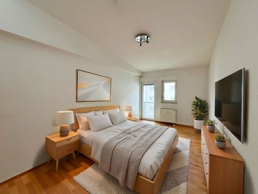 virtuelles Homestaging (Schlafzimmer)