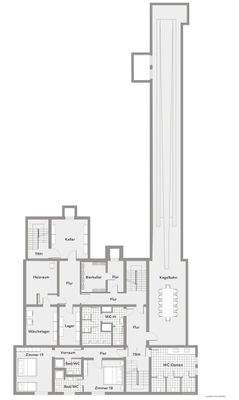 Grundriss / Skizze UG