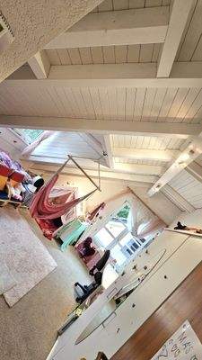 Erstes Kinderzimmer mit Zugang zur
eigenen Terrasse