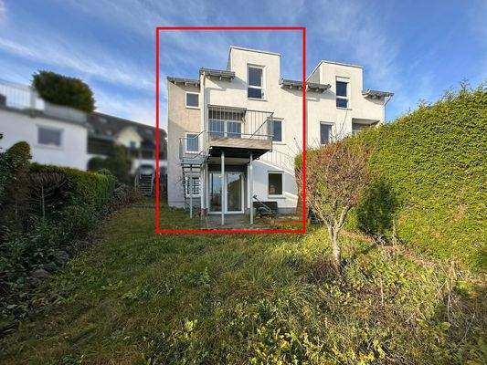 Gartenansicht zum Haus