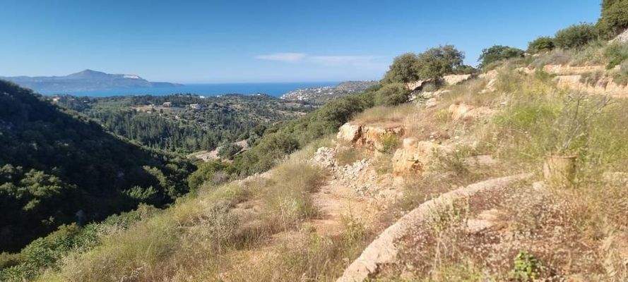 Kreta, Vamos: Erstklassiges Grundstück zum Verkauf in Vamos – Bereit zur Bebauung