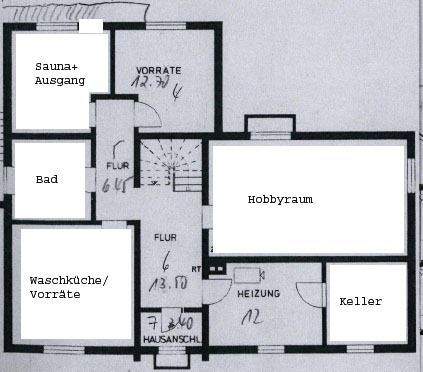 Grundriss Kellergeschoss