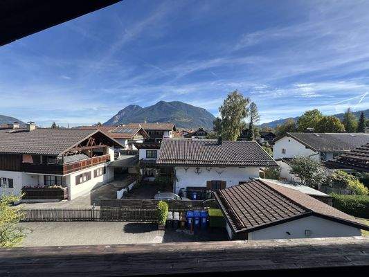 Die Aussicht des Nordostbalkons