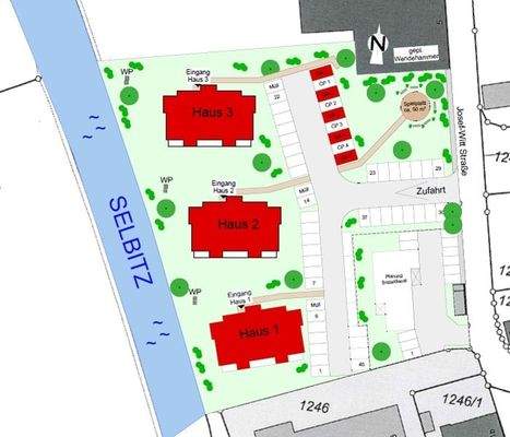 Lageplan Wohnpark Selbitztal