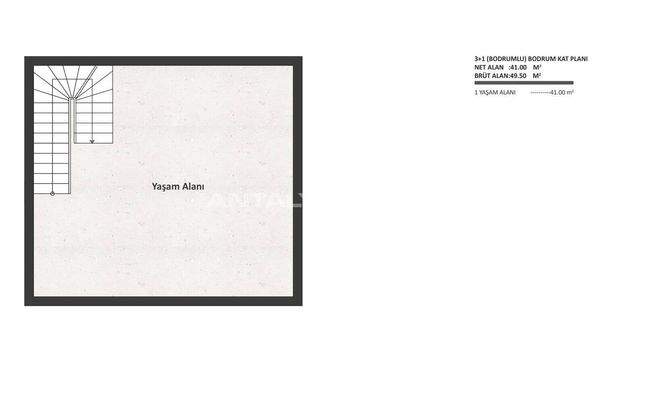 Elegant Flats in a Complex with a Pool in Antalya Altıntas