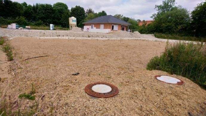 Blick auf das Wohngrundstück 