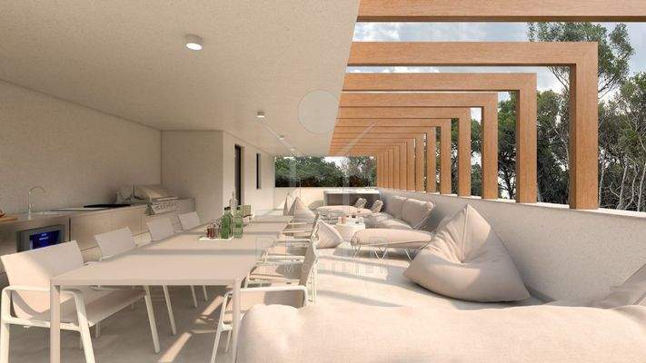 Einzigartige Dachterrasse