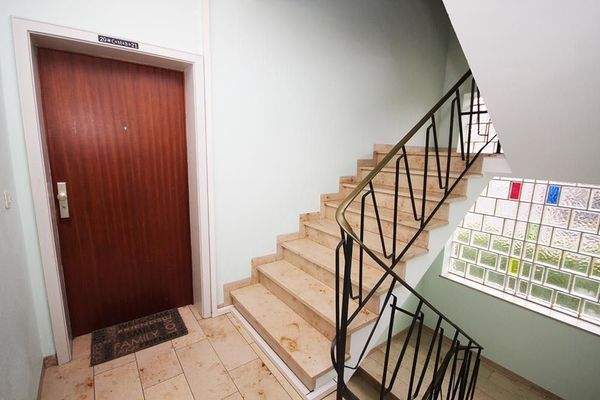 Gepflegtes Treppenhaus