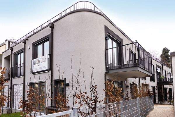 Blick von Außen auf die Wohnung