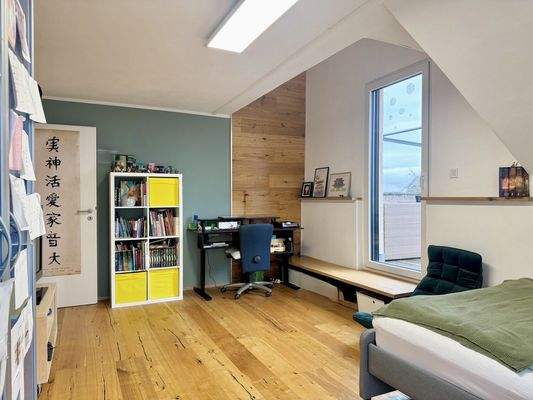 ... mit Dachterrassenzugang