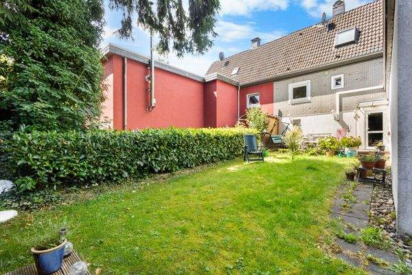 Garten, vermietete Fläche