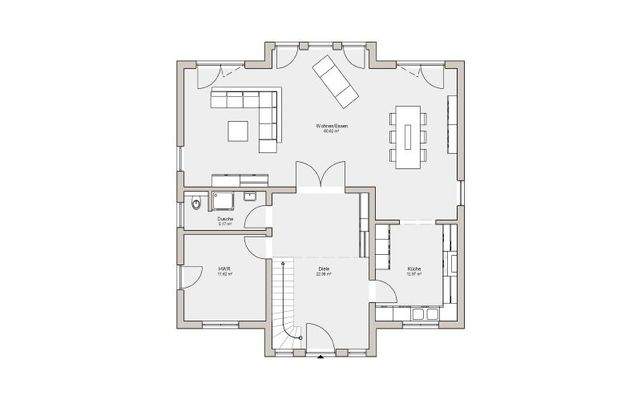 Grundriss Erdgeschoss