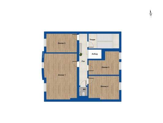 2. OG - Hausnummer 6