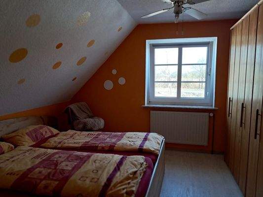 Schlafzimmer im Dachgeschoss