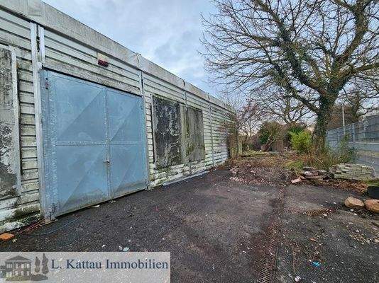 Eingangsbereich Leichtbauhalle