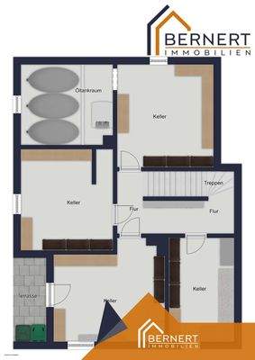 Grundriss visualisiert KG 2 2