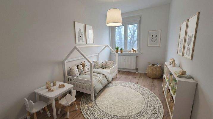 Virtual Staging: Kinderzimmer