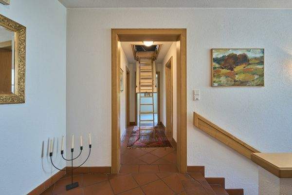 Aufgang Dachboden - Fotos: © Andreas Sillaber