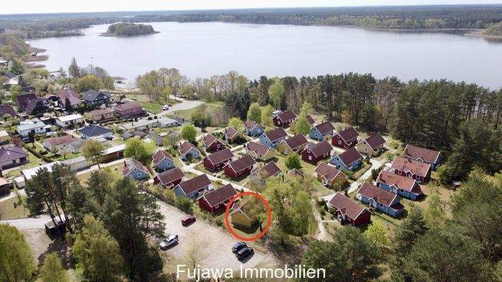 Luftbild Ferienzentrum Useriner See Haus 19