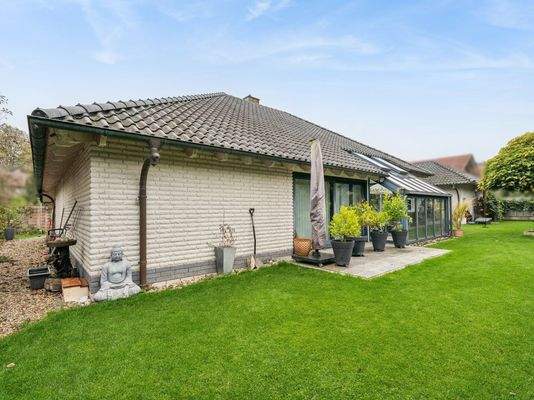 Seitliche Ansicht Haus