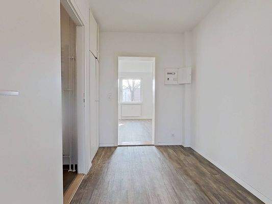 Ansicht I: Flur inkl. Einbauschrank