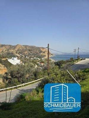 Kreta, Agia Galini: Grundstück in einem Küstendorf zu verkaufen