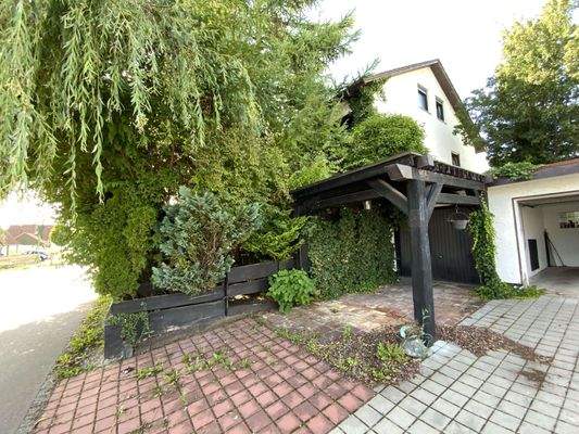 Außenansicht Rückseite/Garage