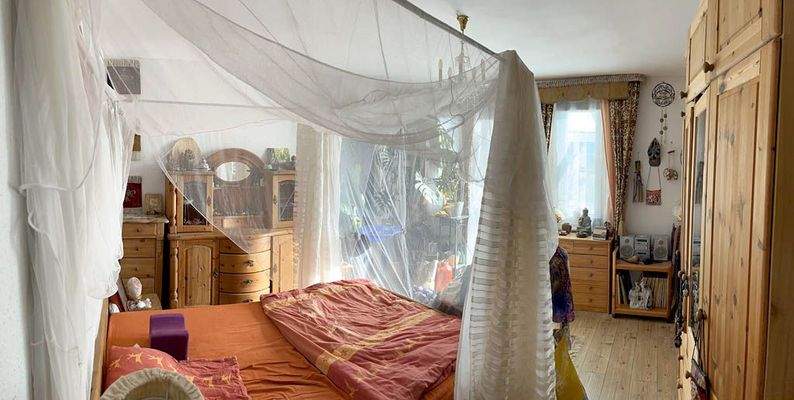 das Schlafzimmer im OG