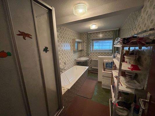 Tageslichtbad im Erdgeschoss