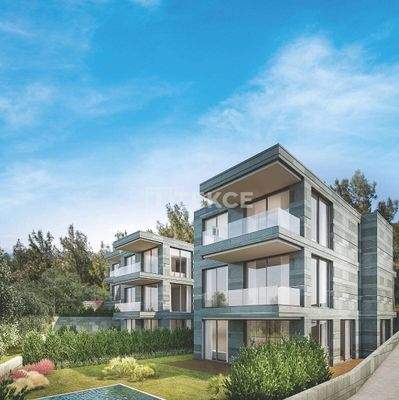 Smart Home Apartments with Castle View in Bodrum