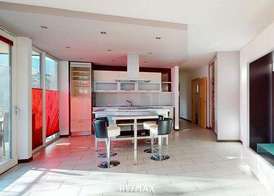 Wohnung - Küche-Wohnbereich