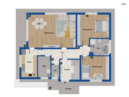 Grundriss Erdgeschoss