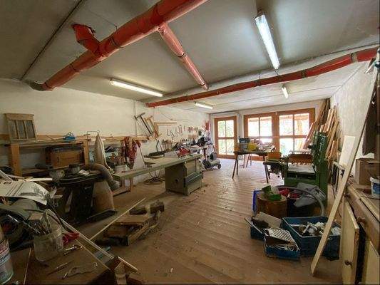 Untergeschoss - Werkstatt
