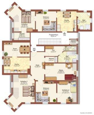 Grundriss Dachgeschoss