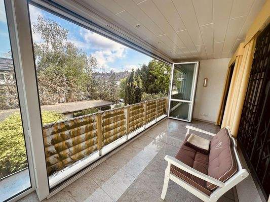 Fensterfront komplett geöffnet