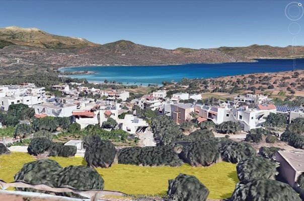 Kreta, Istron: Baugrundstück im Ferienort Istron, Nähe Agios Nikolaos