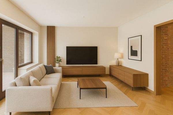 Wohnbeispiel Wohnzimmer