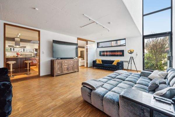 Loft Wohnzimmer Ansicht 2