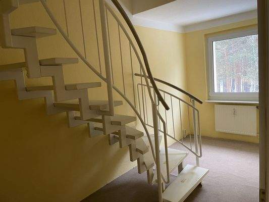 Wendeltreppe zum Obergeschoss