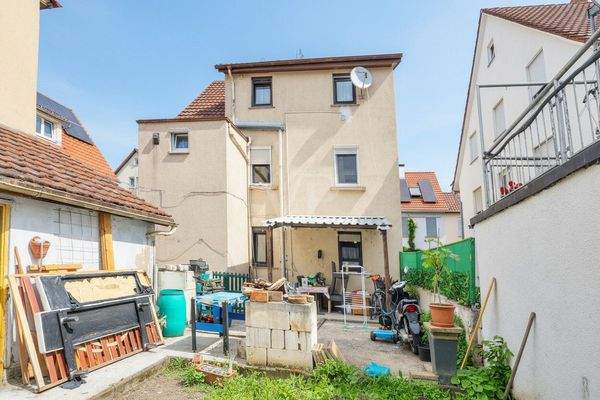 Garten - Hinterseite Hausansicht