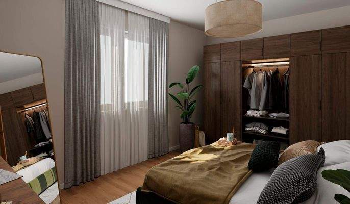 Gemütliches Schlafzimmer